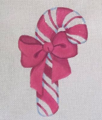 HO3095 Pink Candy Cane Ornament