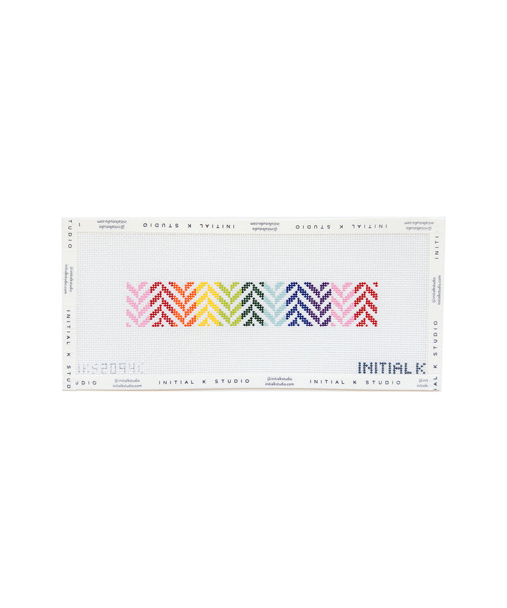 IKS 2094C Herringbone Fob - Rainbow