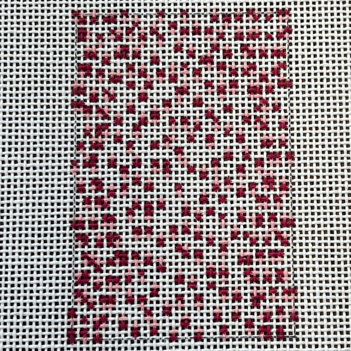 KW128-P French Dots Luggage Tag Pink - TS