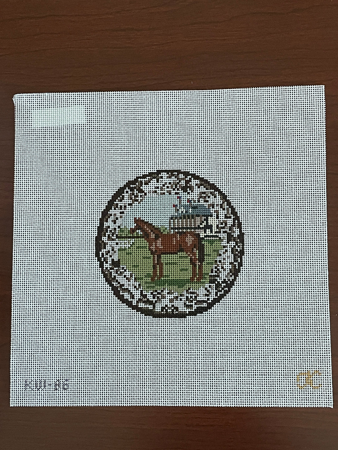 Transferware Horse Plate