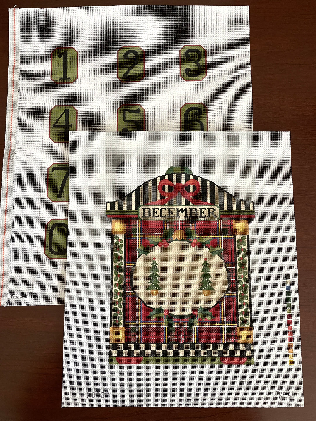 Christmas Perpetual Calendar and Numbers