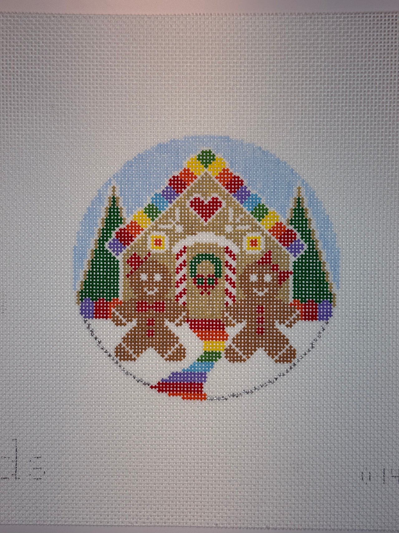 O-142 Gingerbread Round - MKT