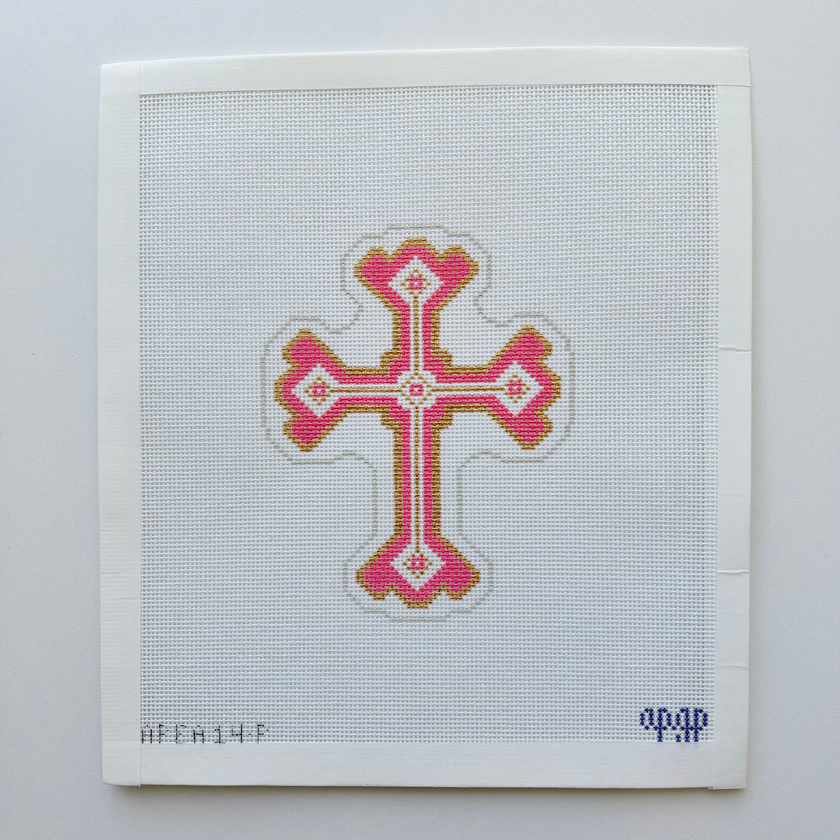 APEA14-P - Cross Pink - 18M 4" x 5" - MKT