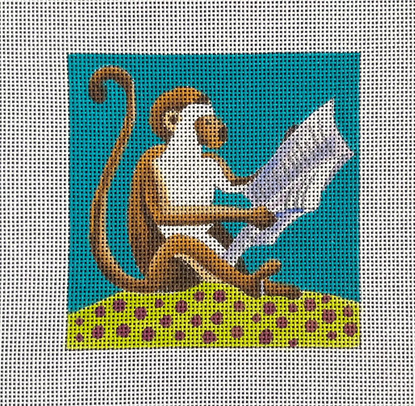 IN248 Monkey Reading Insert