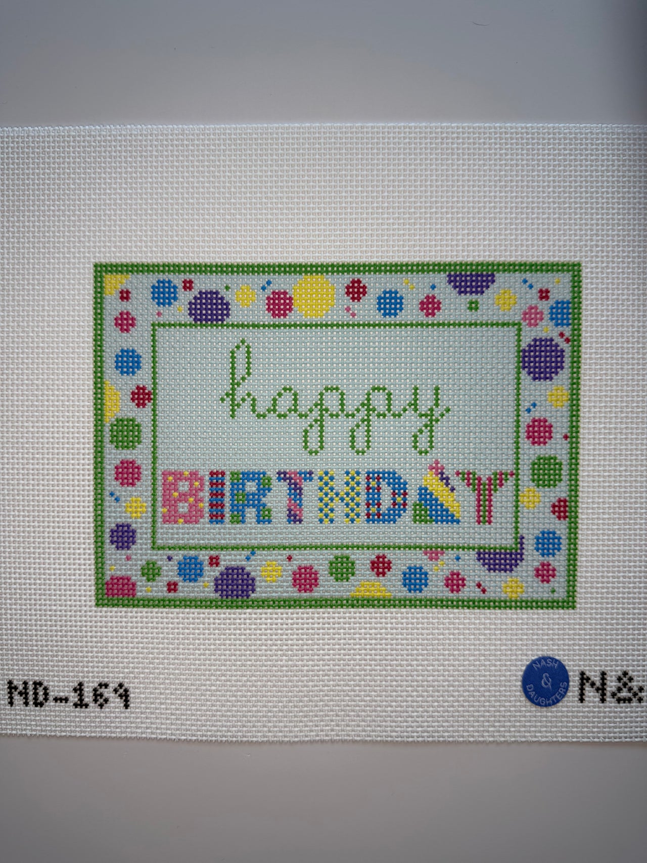 ND-169 Happy Birthday Sign Canvas - MKT