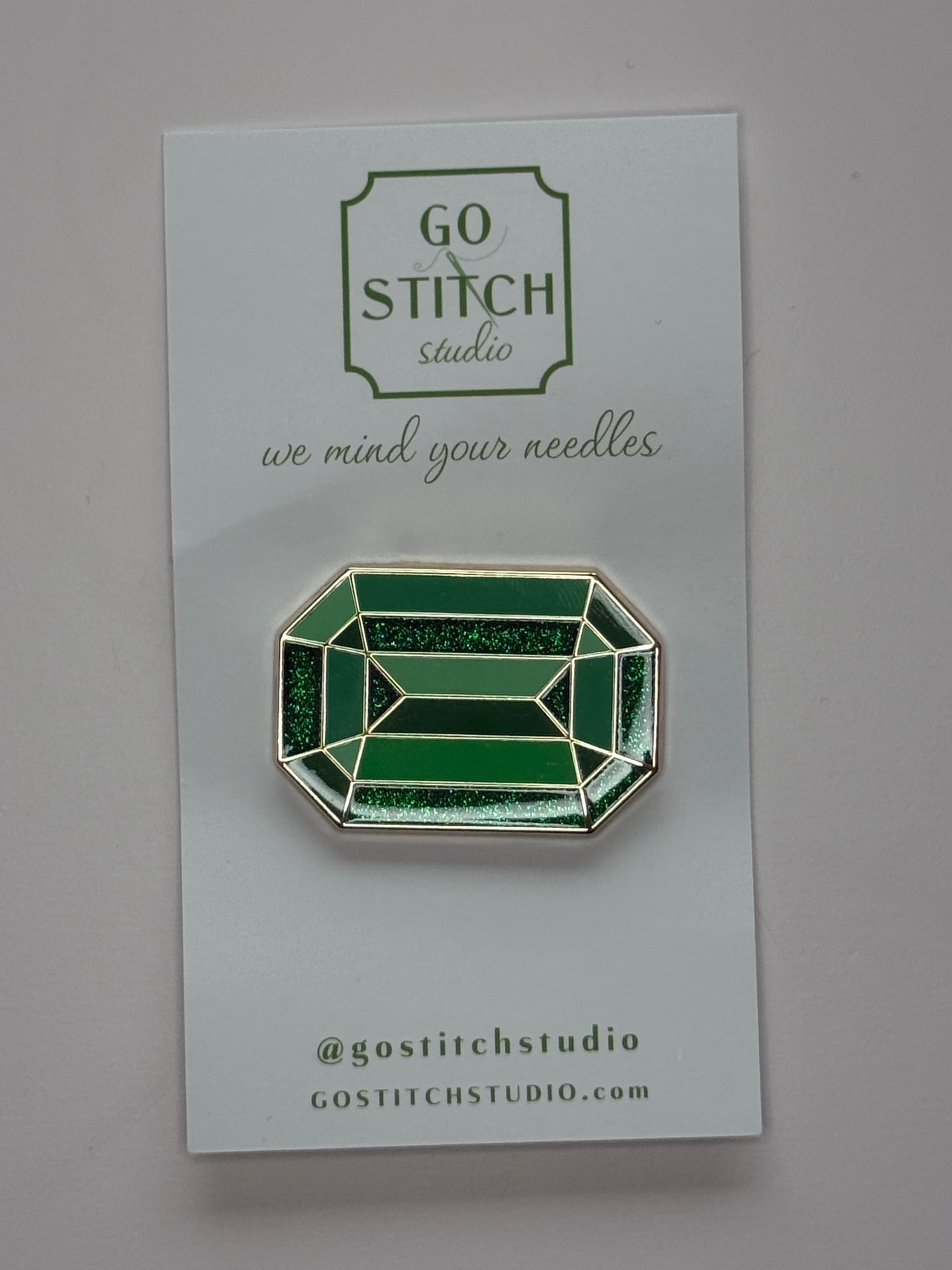 The Dresden Green Diamond Needleminder - MKT