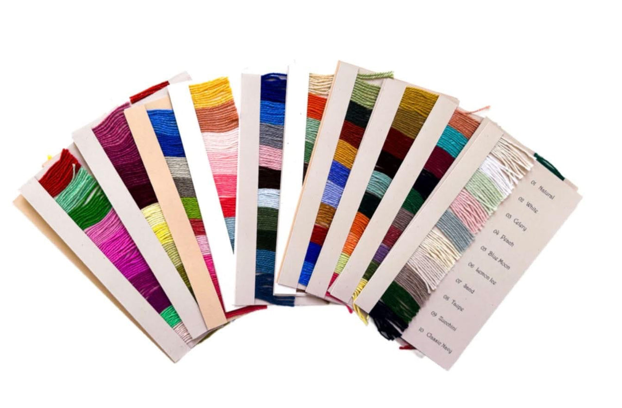 Silk & Ivory Color Card