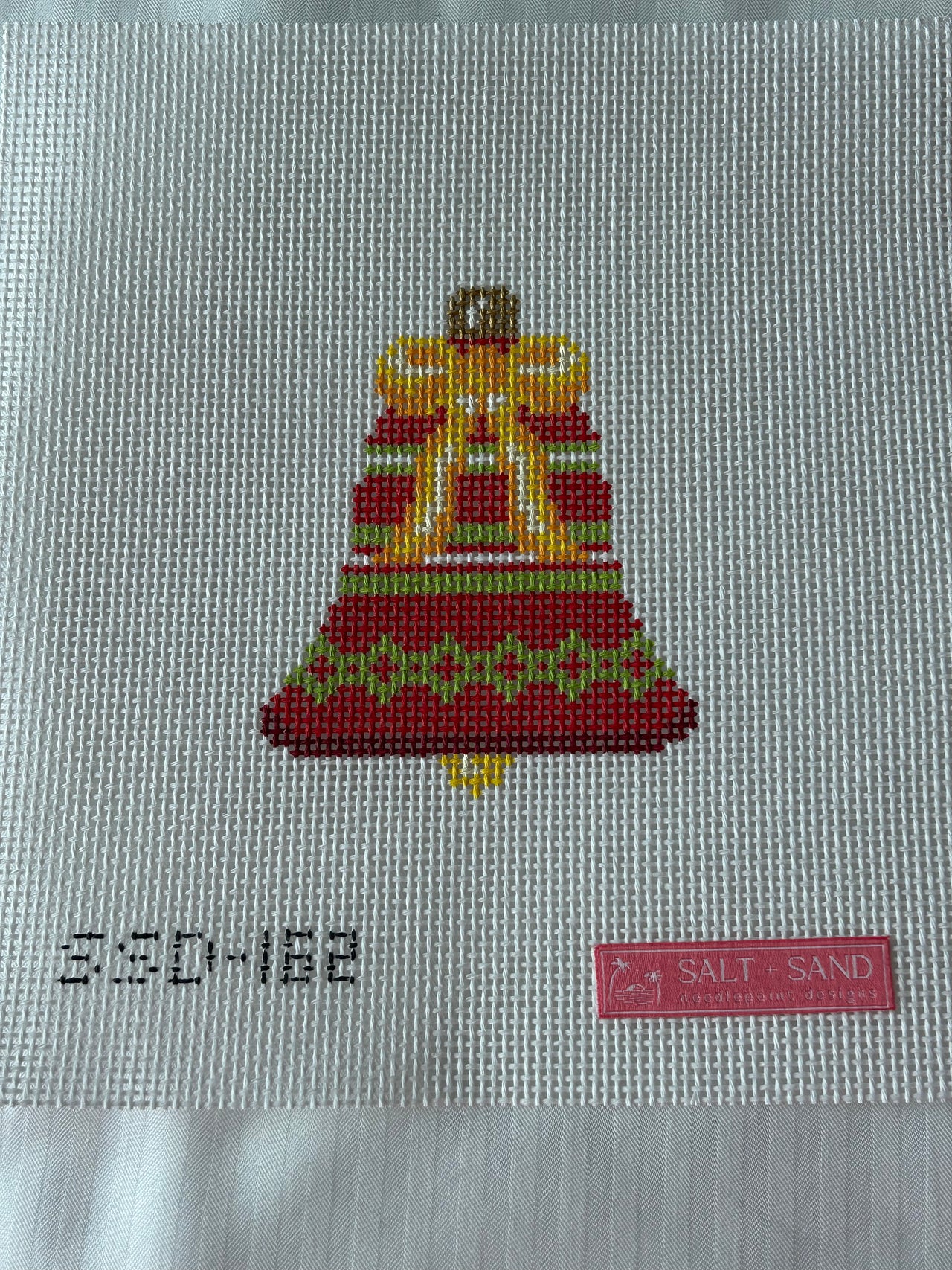 SSD162 Red Bell Ornament