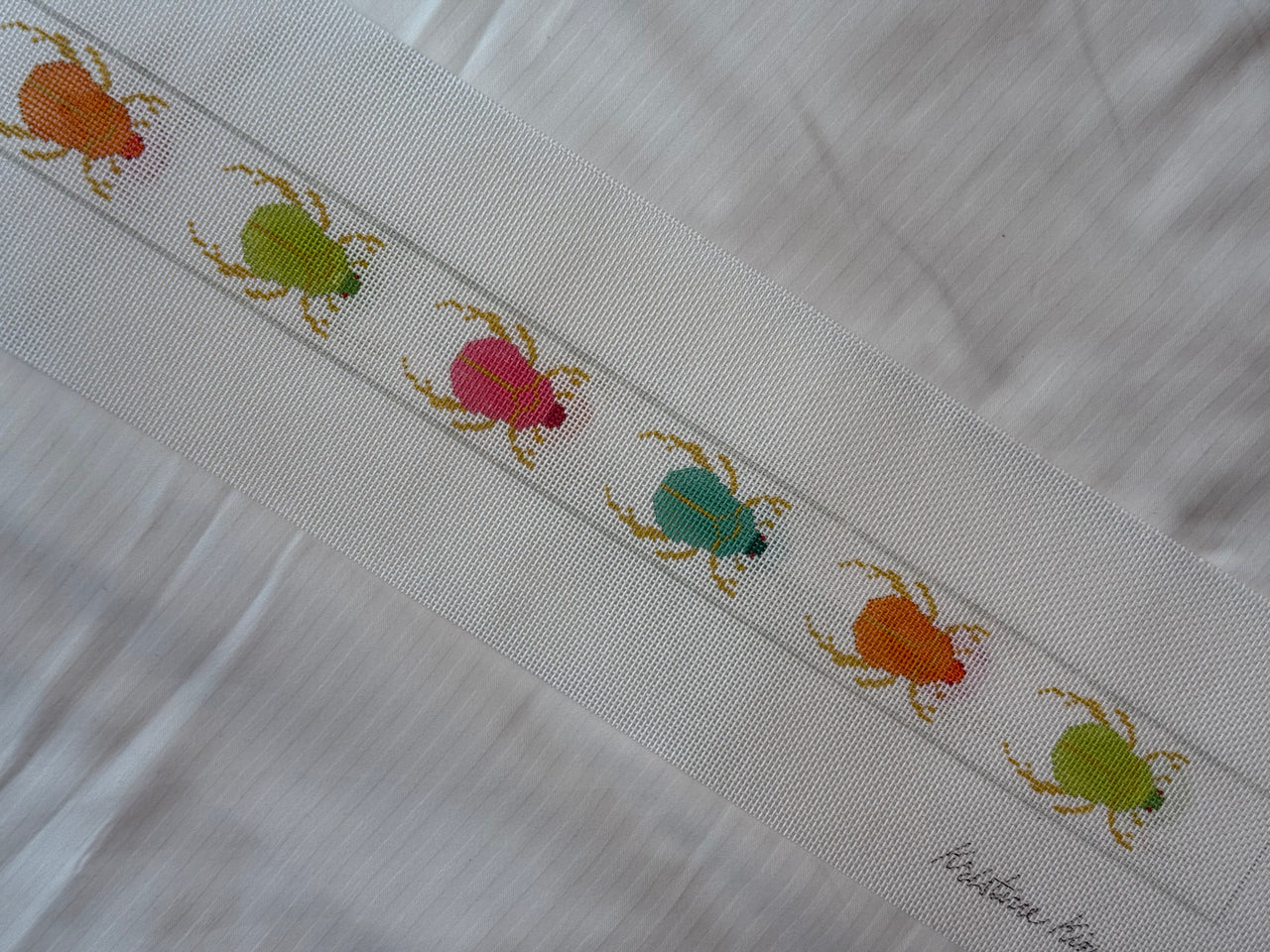 KKB570A Scarab Belt Jewel Tones