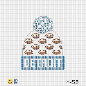 H-56 Beanie - Detroit Lions Football