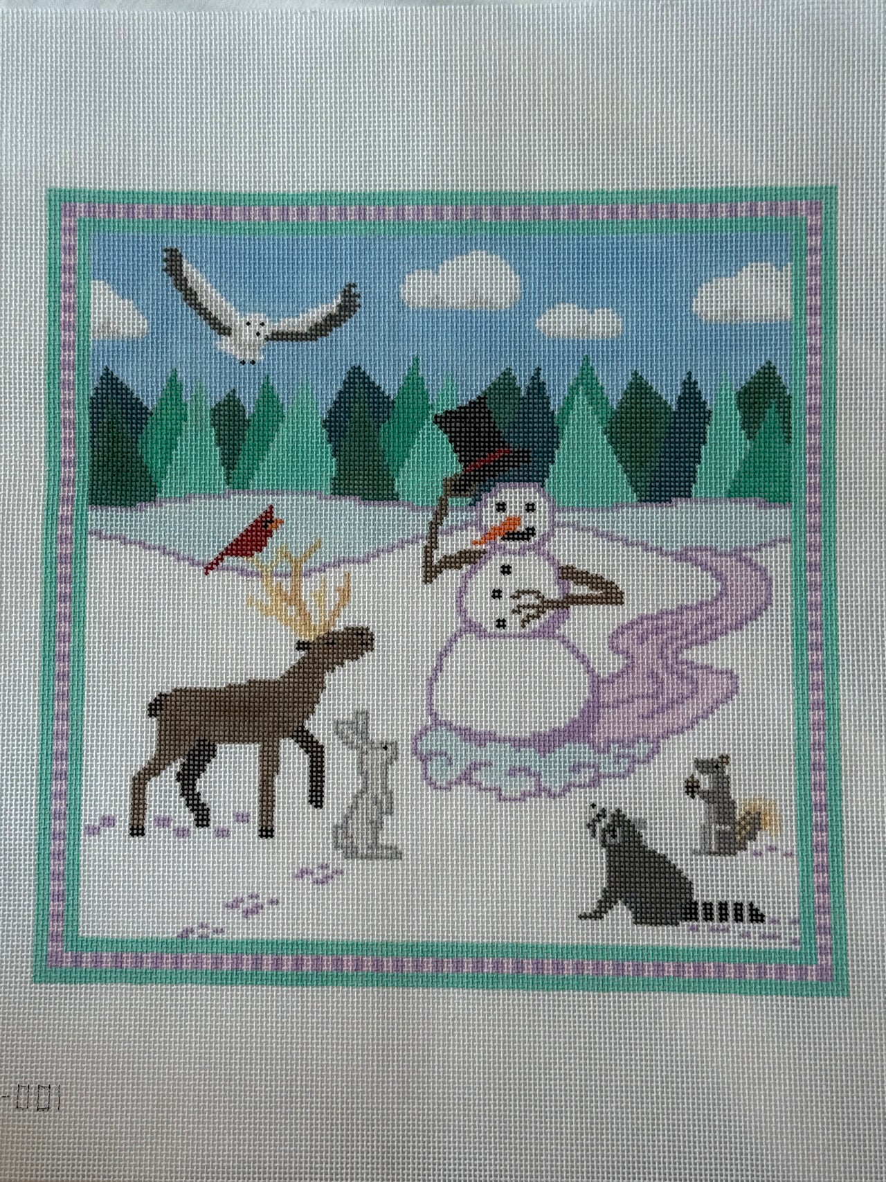 EB-PL-001 Snowman and Friends