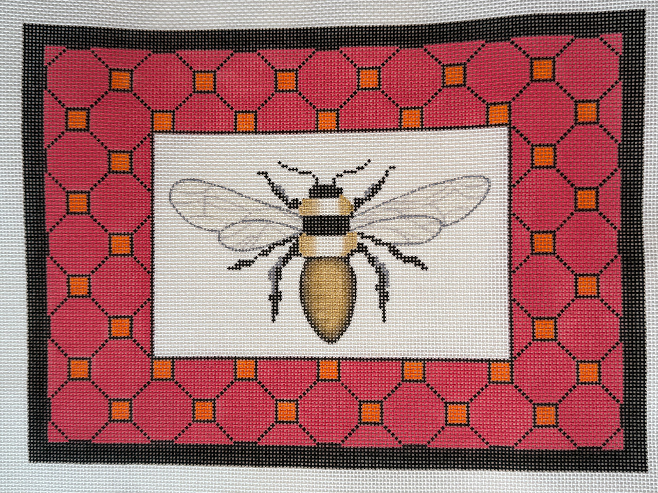 ALS-017 Bee on Pink and Orange