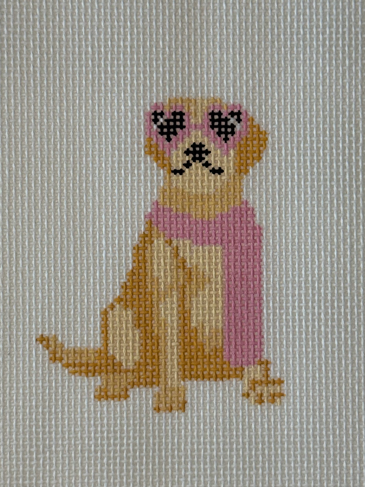 Mini Fab Pup, Yellow Lab