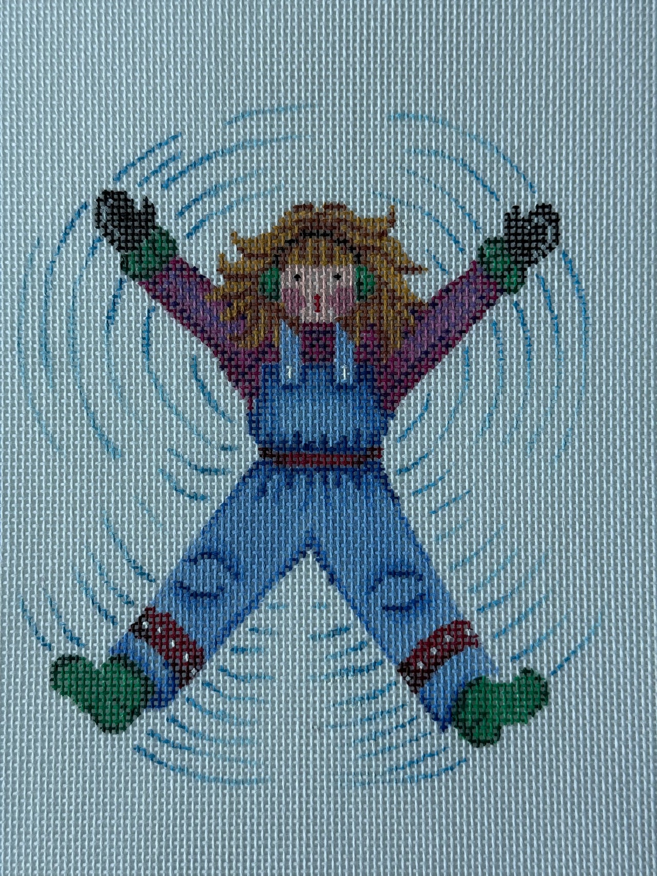 9250 Girl Snow Angel