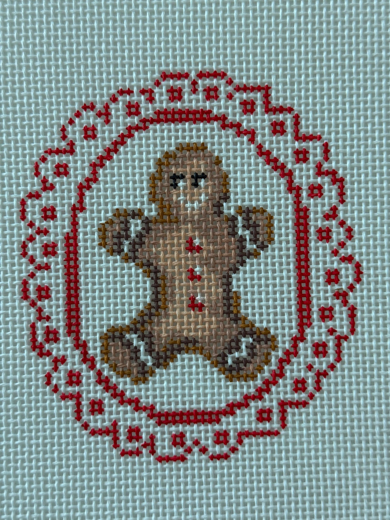 KCD-1964 Gingerbread Man Round