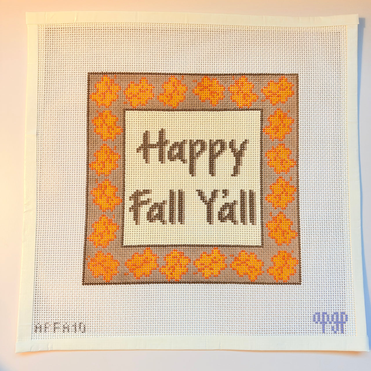 APFA10 - Happy Fall Y'all Sign - 13M 7.3 x 7.3" - F26 - MKT