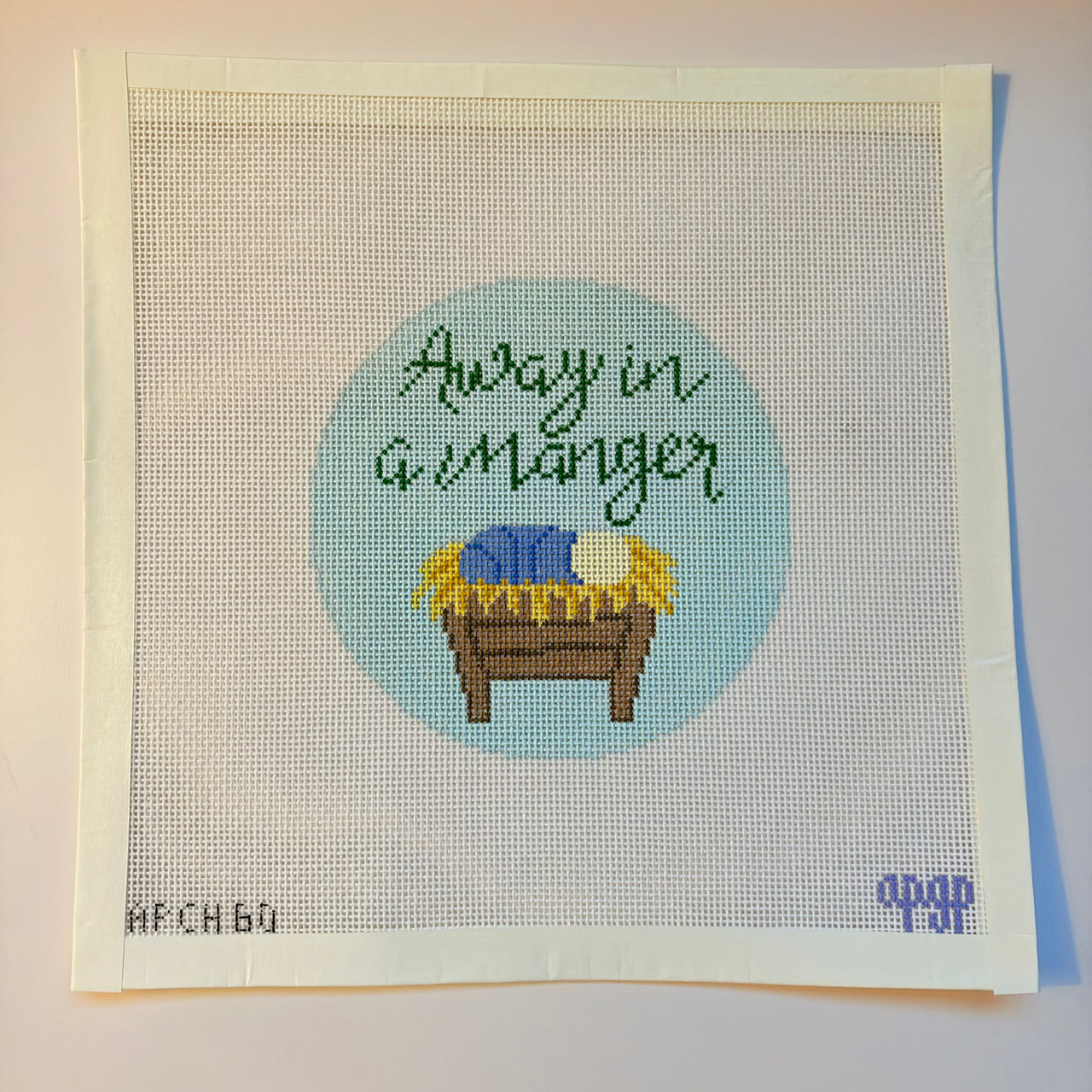 APCH60	- Away in a Manger - 18M 4.5" Round - F26 - MKT