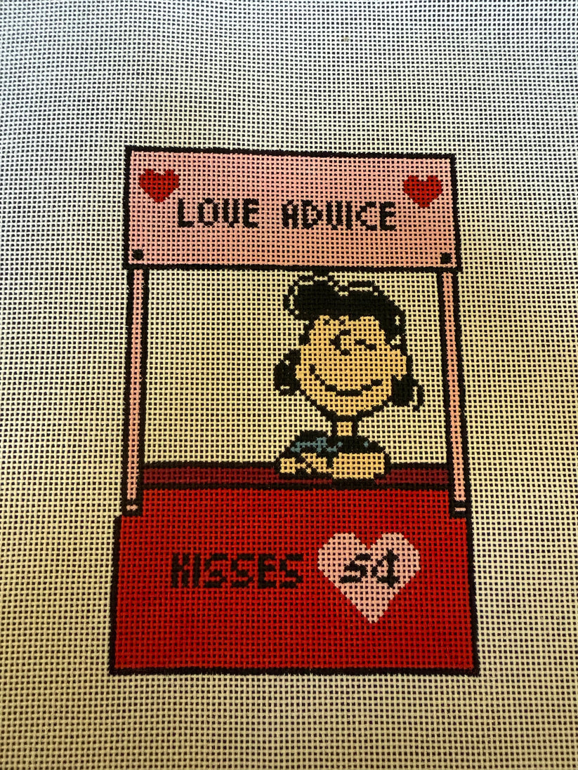 PEANUTS Valentine - Lucy Homemade Valentines Booth