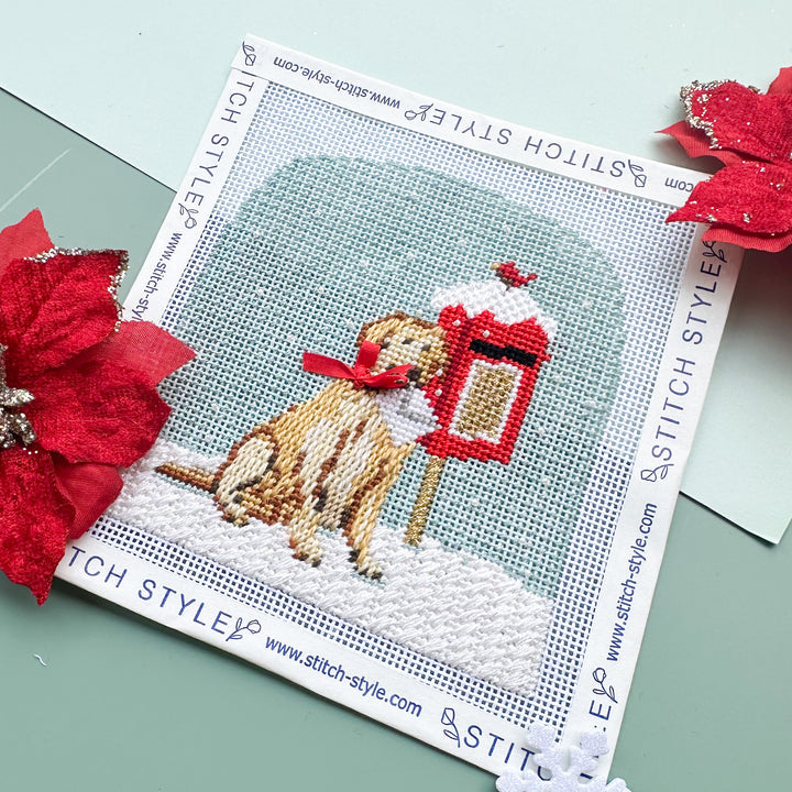 Winter Village - Dog with Letter SS182