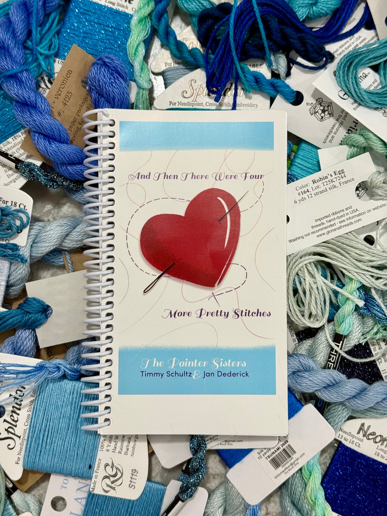 And Then There Were Four...More Pretty Stitches