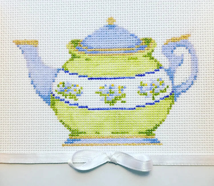 18v Teapot - Blue & Green - TS