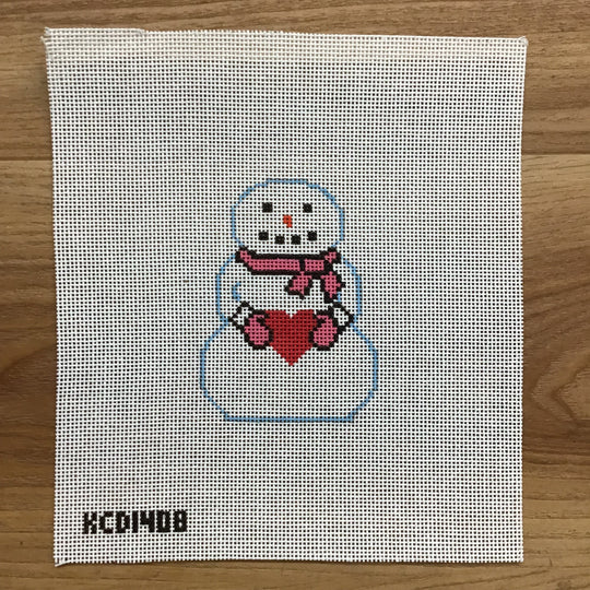 KCD1408 Snowman with Heart - TS