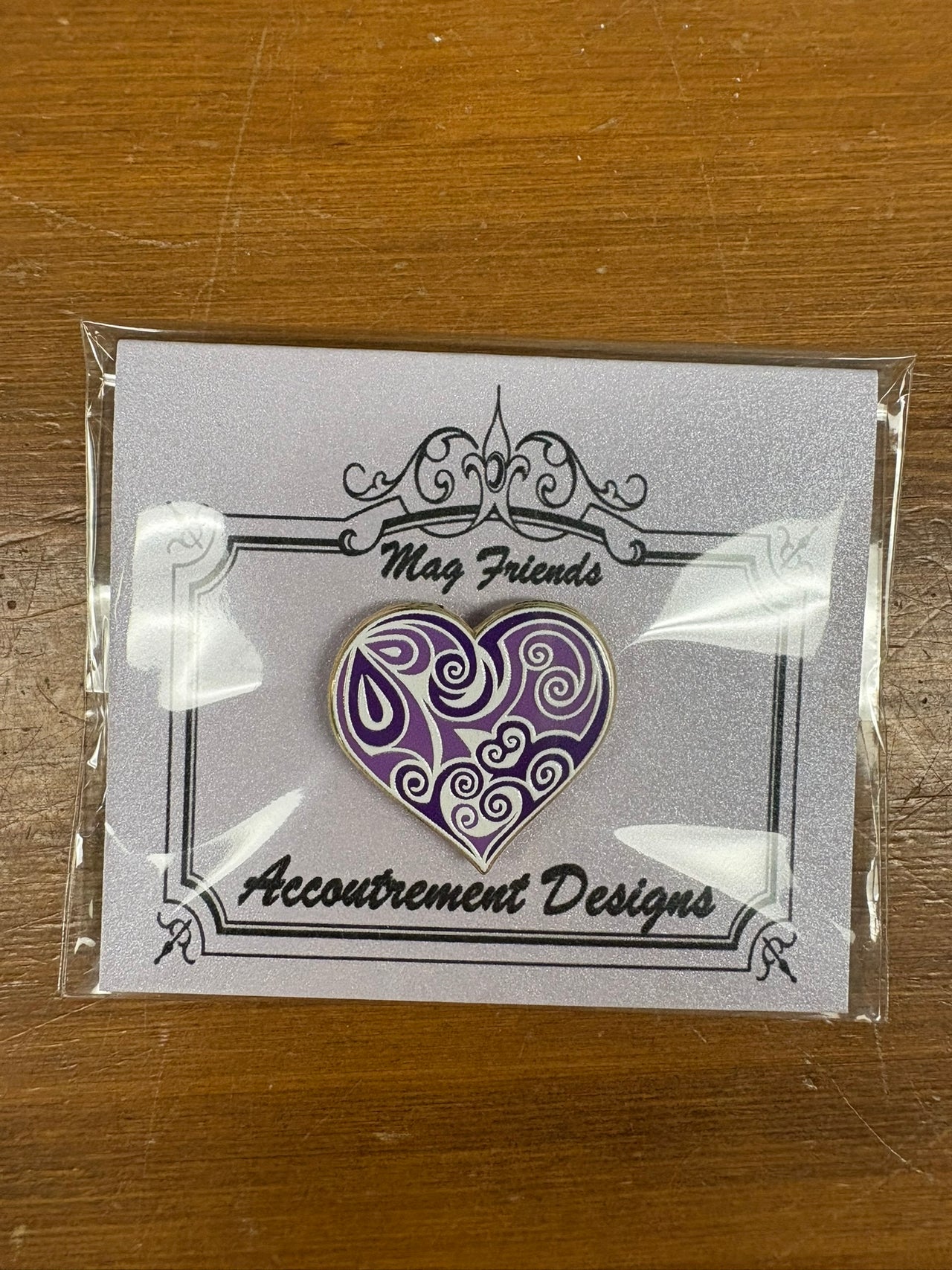 Swirl Heart Needleminder Mag Friend