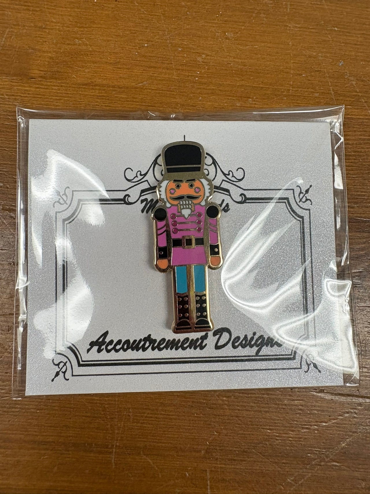 Pink & Turquoise Nutcracker Needleminder Mag Friend