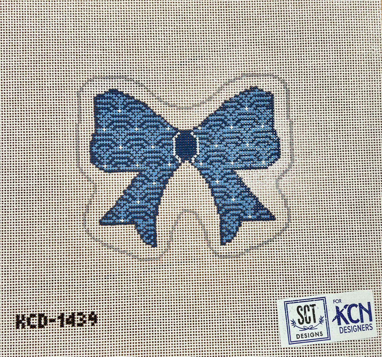 KCD1439 Scallop Bow - Blue