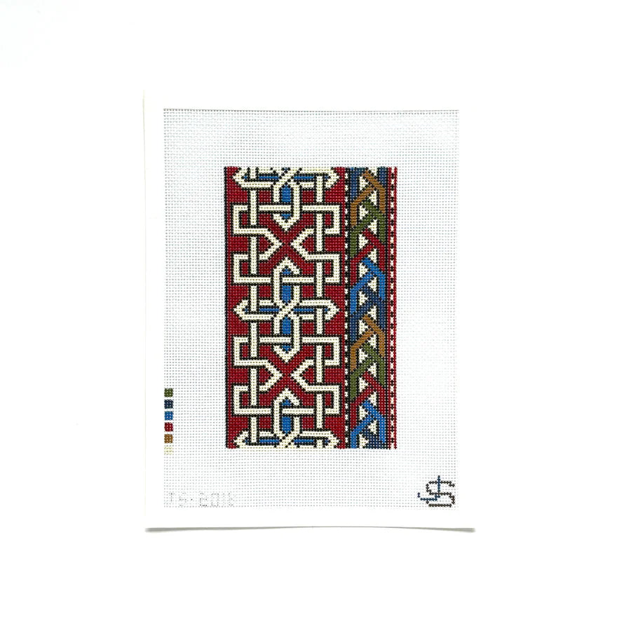 Holbein Sunglasses Case - Red/Brown JS-201B