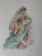 Nativity Ornament NS102 — 7x9 on 18M