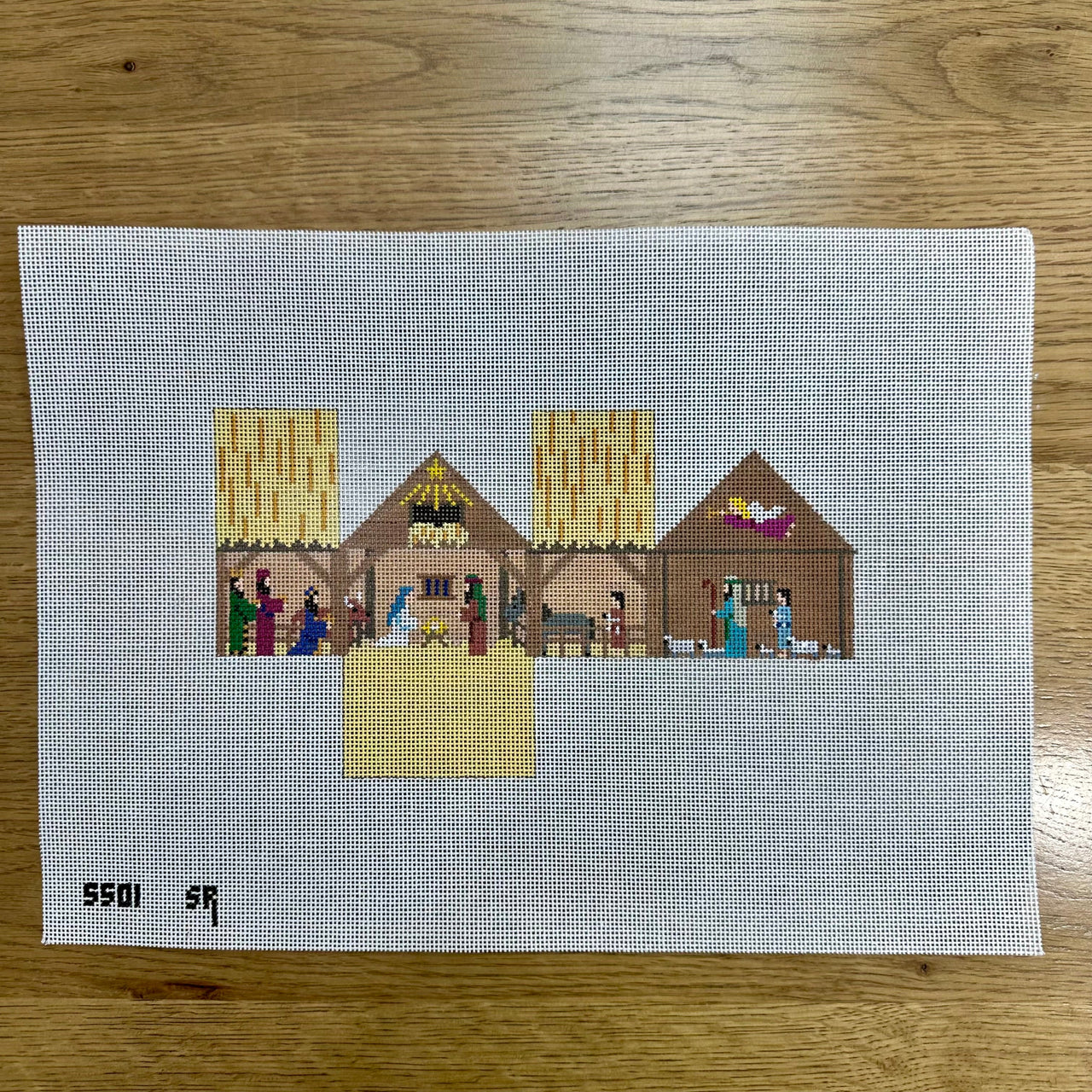 SR5501-18 Nativity, Mini House - 18 mesh - TS