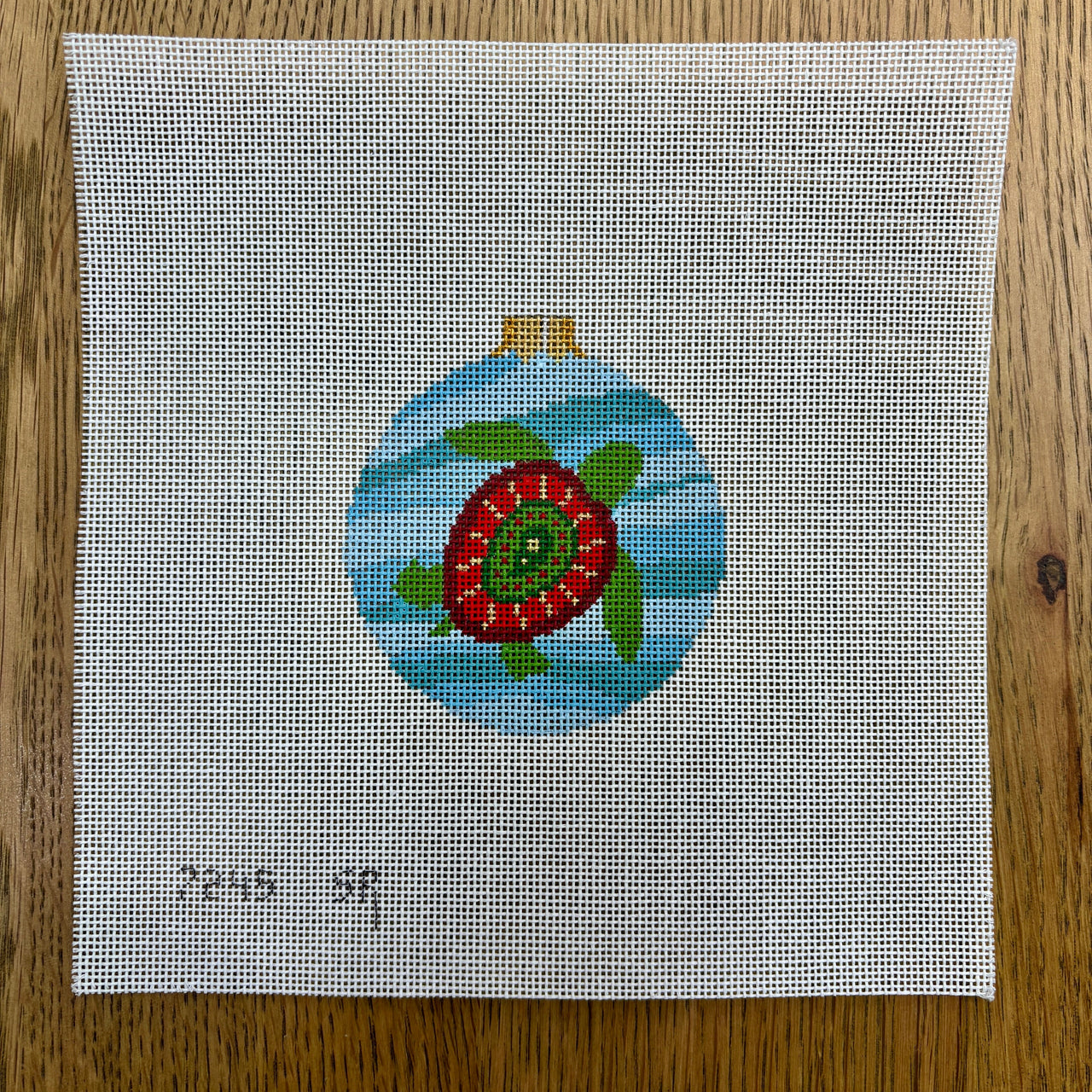 SR7245 Painted Turtle, 3.25" Round - TS