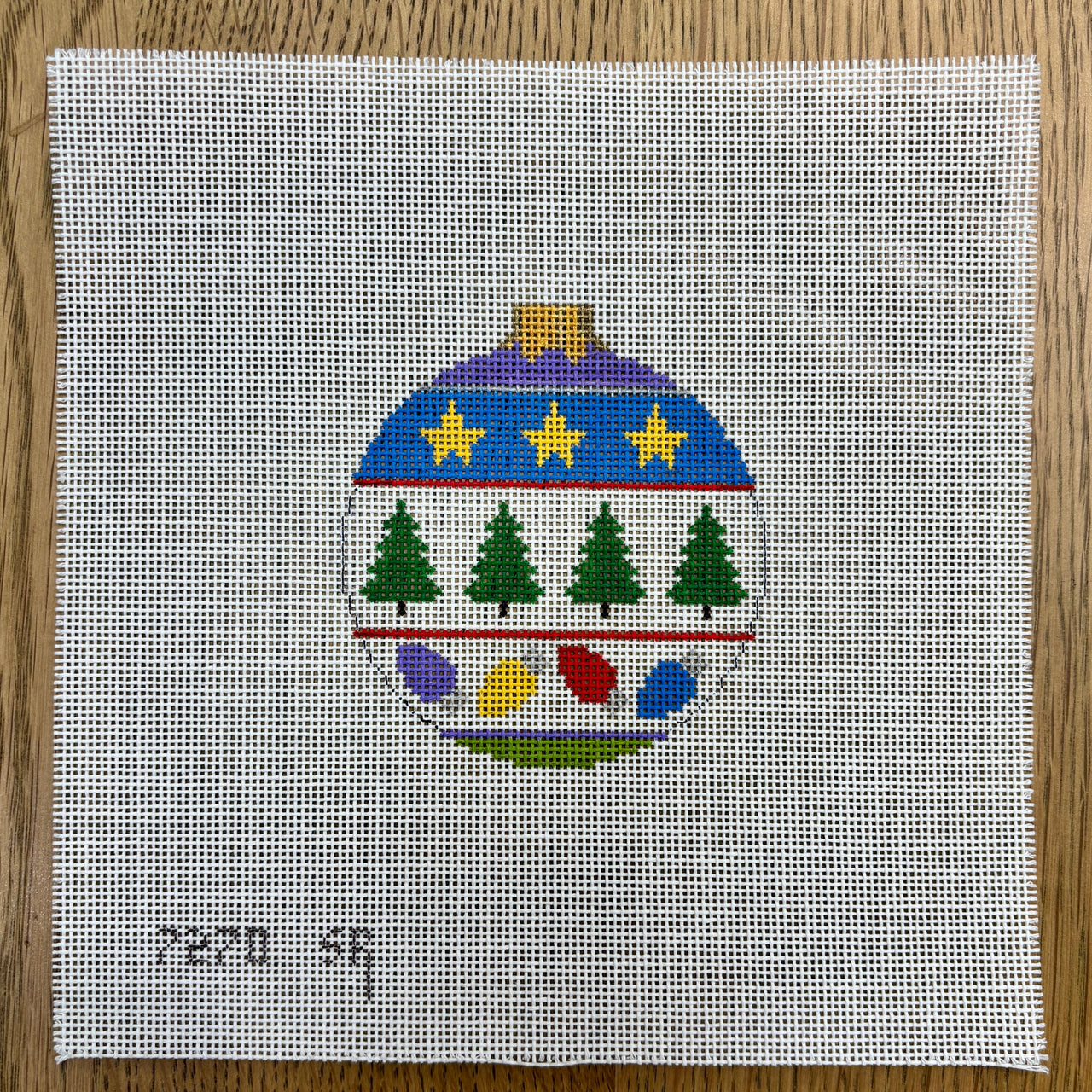 SR7270 Tree Stripe, 3.25" Round - TS