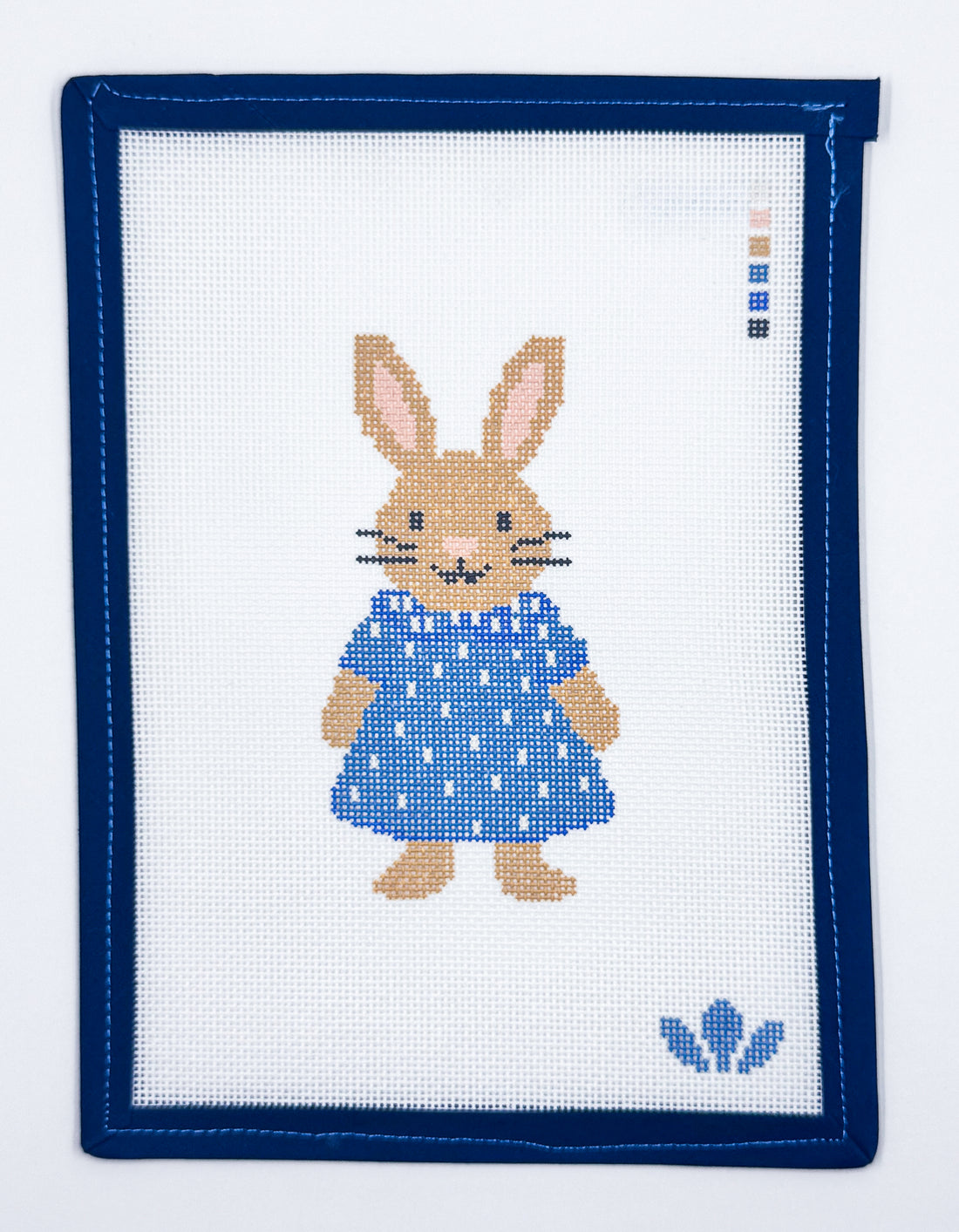 Bunny in Blue Dress