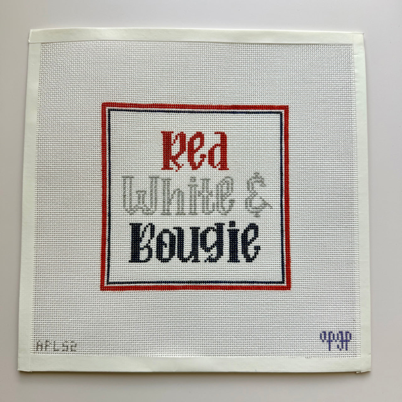 APLS29 - "Red White & Bougie" Canvas