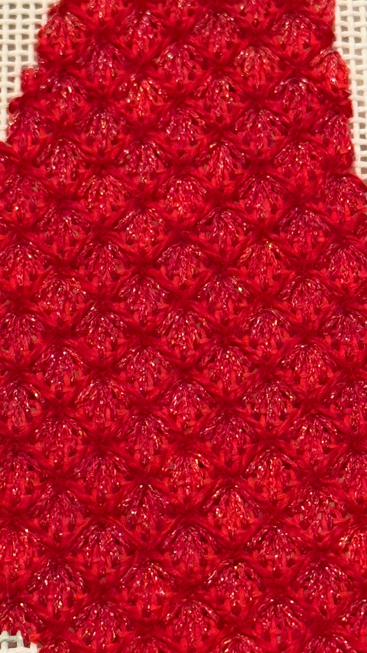 Starlight Mint Pillow - 12 Days of Christmas from Officially Needlepoint