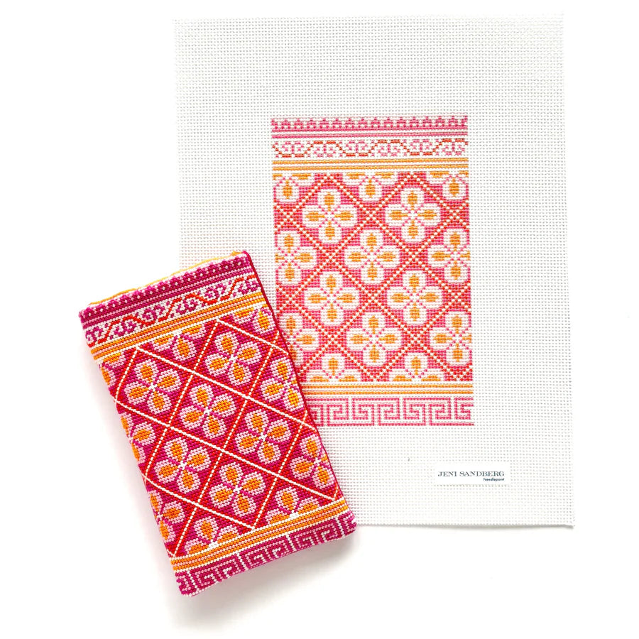 Hewitt Sunglasses Case - Pink and Orange JS-110C