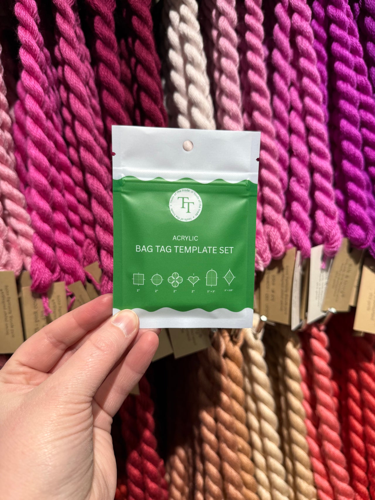 Bag Tag Template Set  |  Tools of the Trade
