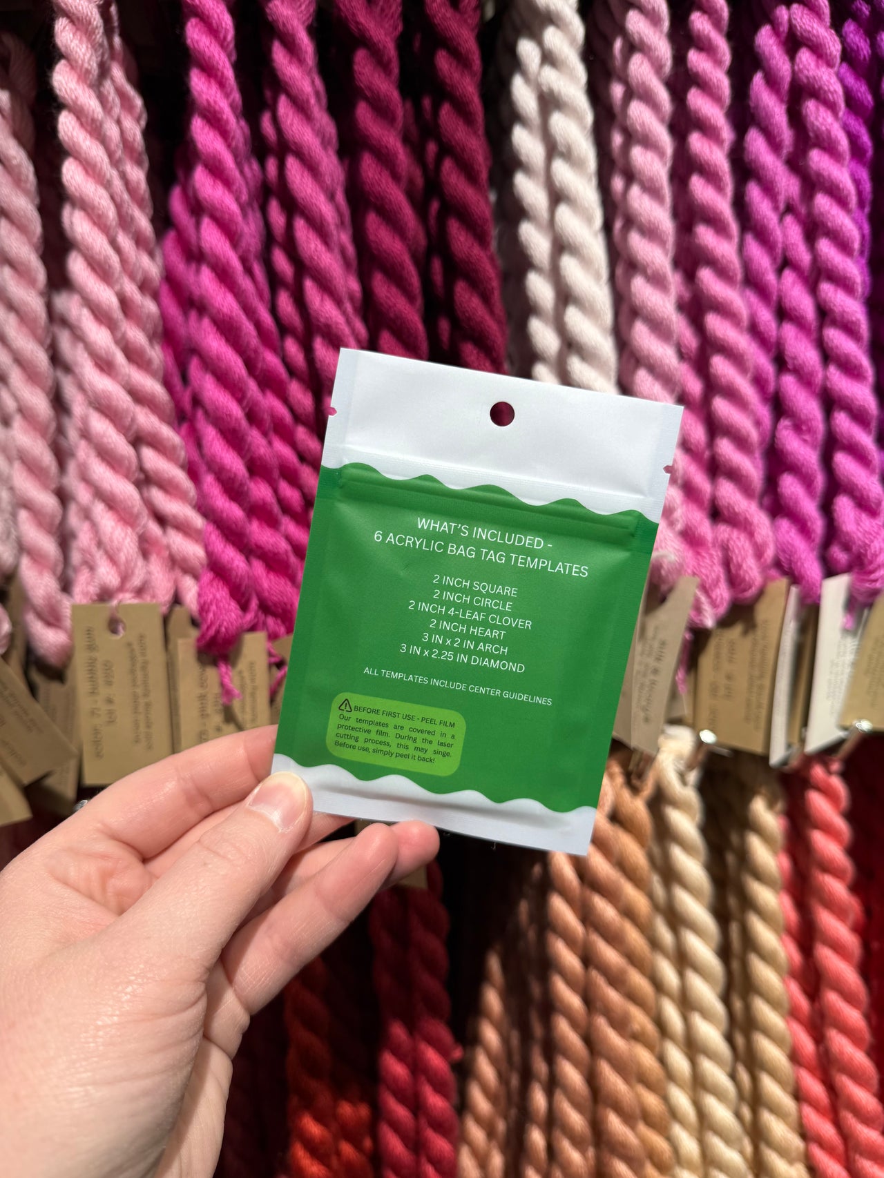 Bag Tag Template Set  |  Tools of the Trade