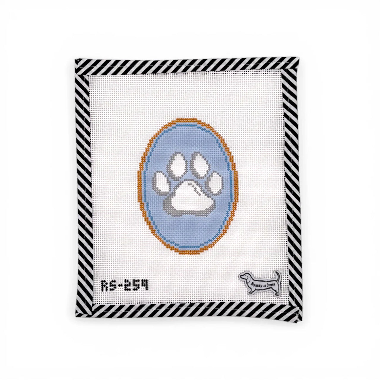 Paw Print Cameo (13 Mesh) RS-259