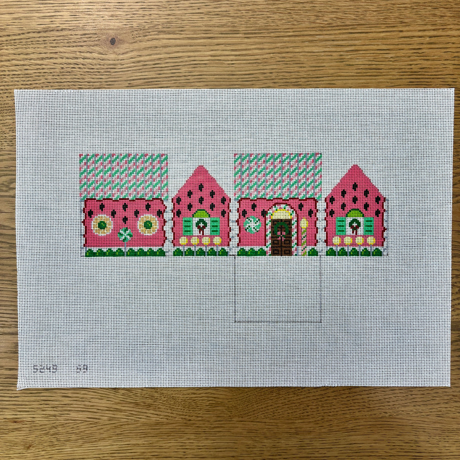 SR5249-18 Watermelon, 3D Gingerbread House - 18 mesh
