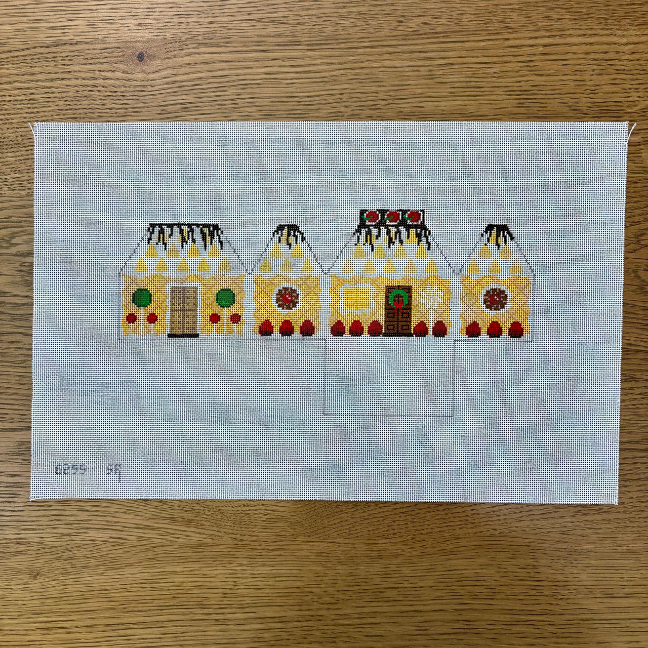 SR6255 Pineapple, 3D Gingerbread House - 18 mesh - TS