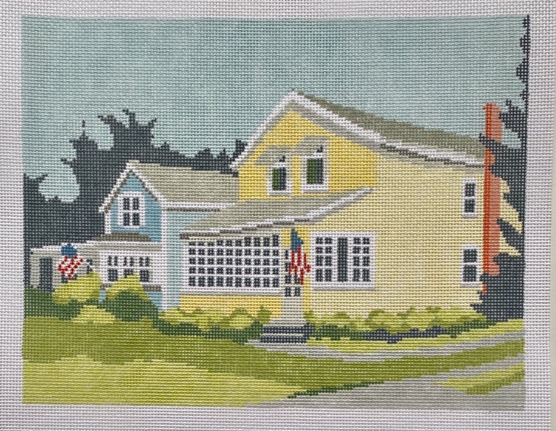 LG-4B Yellow & Blue House - TS