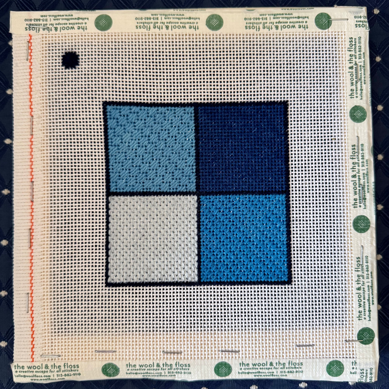 Beginner Needlepoint Class | Small Group Hands-On Instruction | Friday, April 10 at 3:30pm