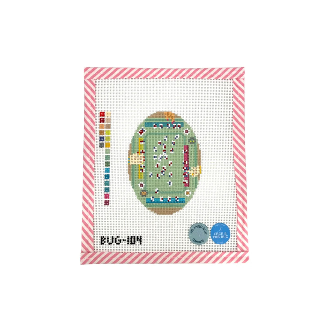 Mahjong from Above Oval BUG-104