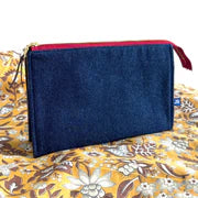 Project Bag / Clutch - Zipper Top with Pockets