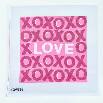 KCD4664 XOXO Pattern Canvas