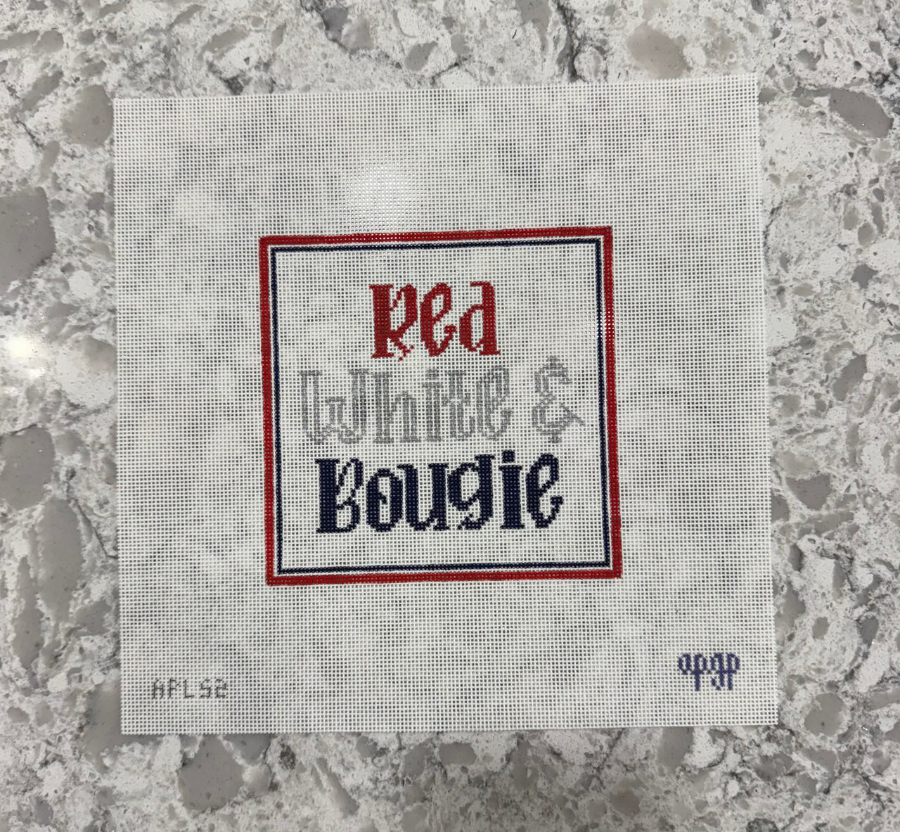 APLS29 - "Red White & Bougie" Canvas