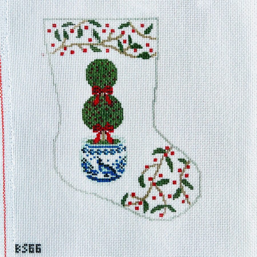 BS66 Topiary Ornament Sized Bauble Stocking  - TS